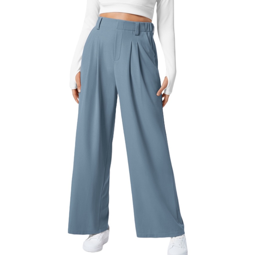 Halara Plicated Waffle Work Pants